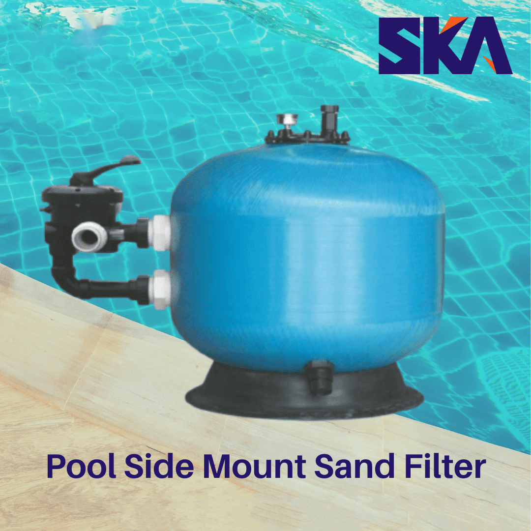 Pool Side Mount Sand Filter