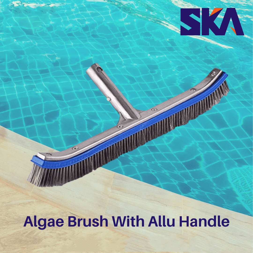 Algae Brush With Aluminium Handle